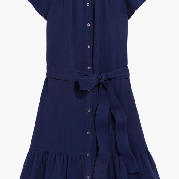 Vineyard Vines Sea Stitch Flutter SLV Dress - Picture 2 of 9